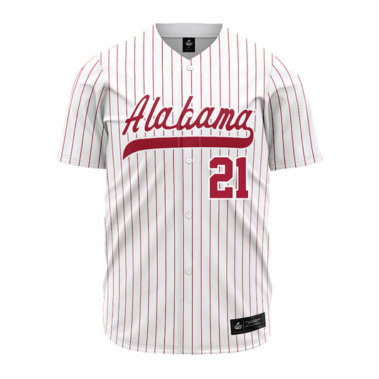 Alabama - NCAA Softball : Jaala Torrence - Pinstripe Jersey