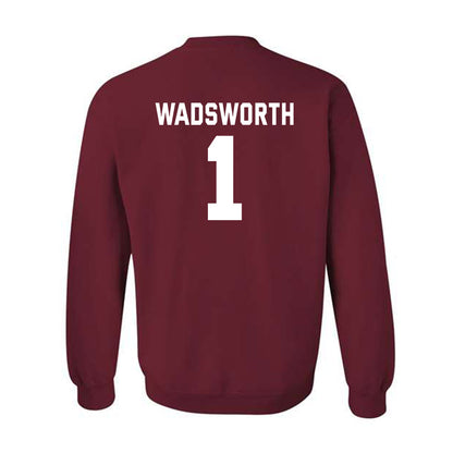 Alabama - NCAA Men's Basketball : Kari Wadsworth - Crewneck Sweatshirt-1