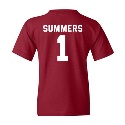 Alabama - NCAA Men's Basketball : Holly Summers - Youth T-Shirt-1