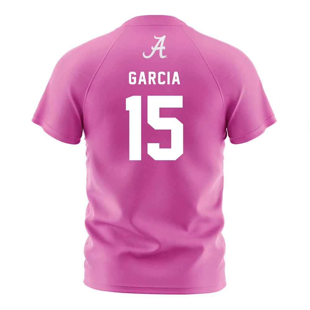 Alabama - NCAA Women's Soccer : Kennedy Garcia - Pink Soccer Jersey-1