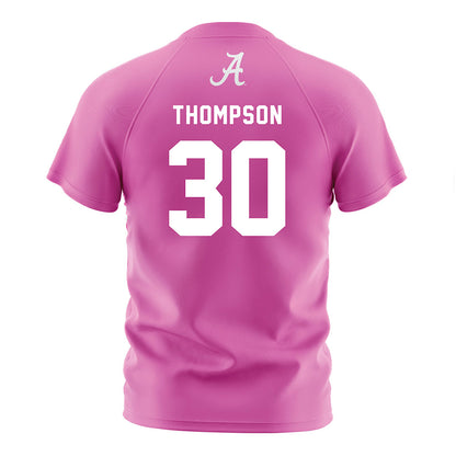 Alabama - NCAA Women's Soccer : Paige Thompson - Pink Soccer Jersey-1