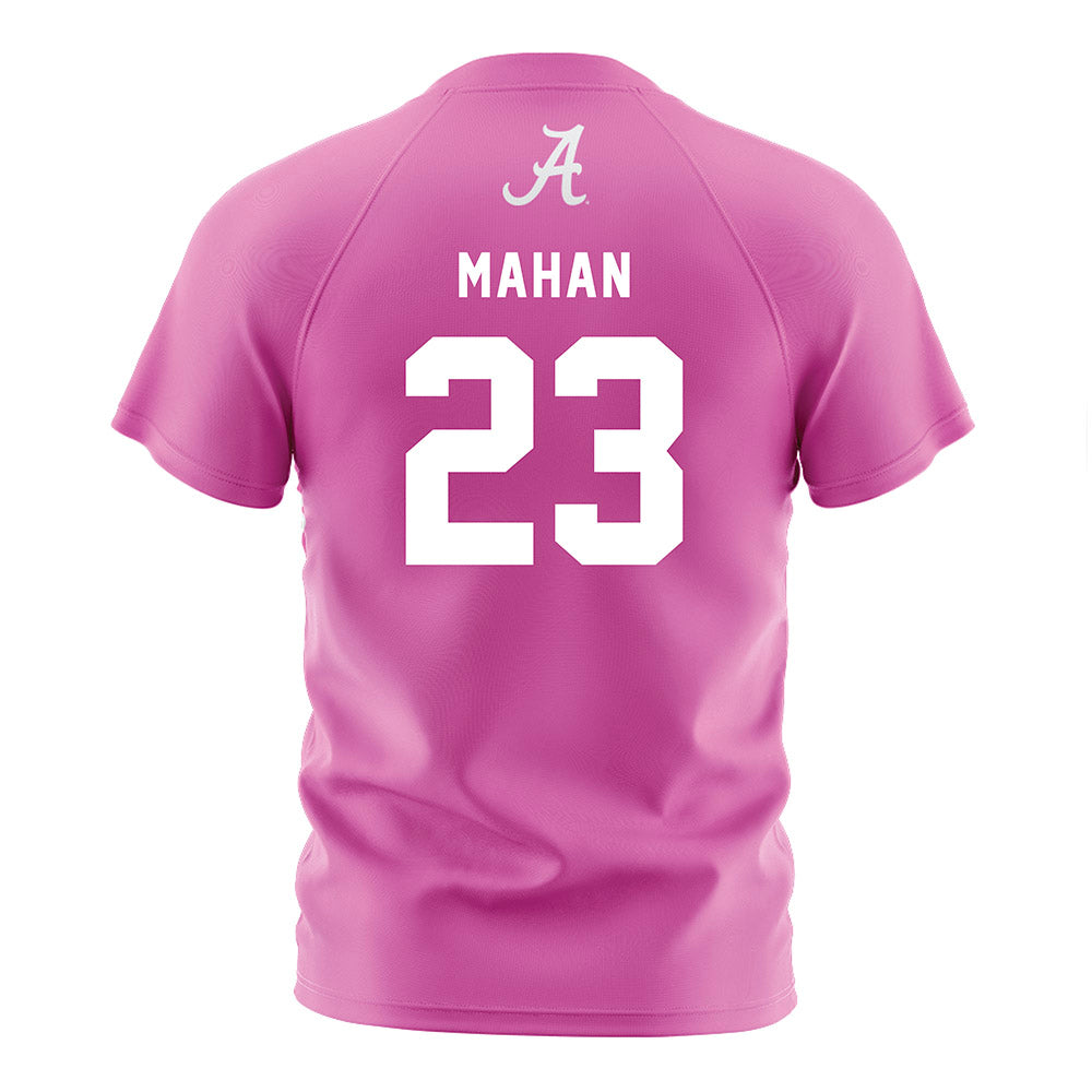 Alabama - NCAA Women's Soccer : Fiona Mahan - Pink Soccer Jersey-1