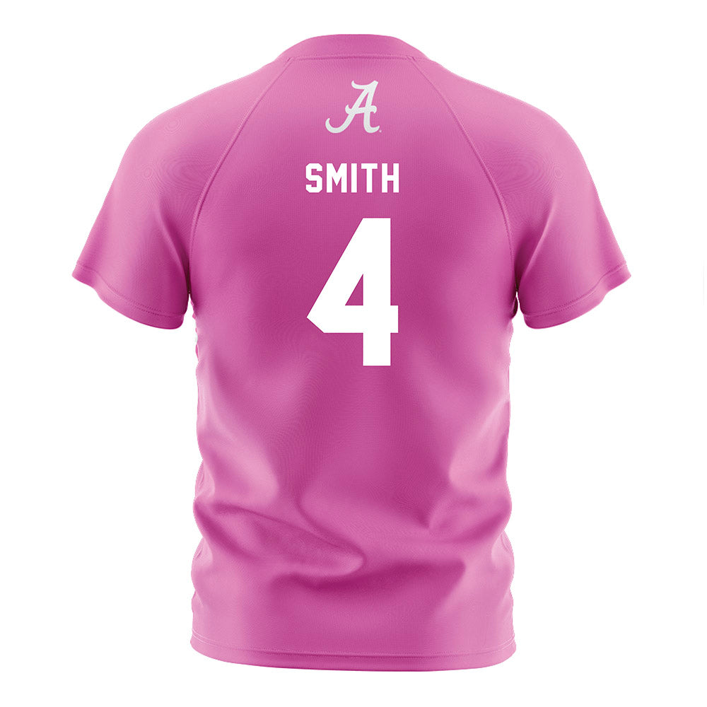 Alabama - NCAA Women's Soccer : Maison Smith - Pink Soccer Jersey-1