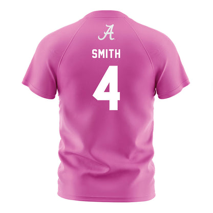 Alabama - NCAA Women's Soccer : Maison Smith - Pink Soccer Jersey-1