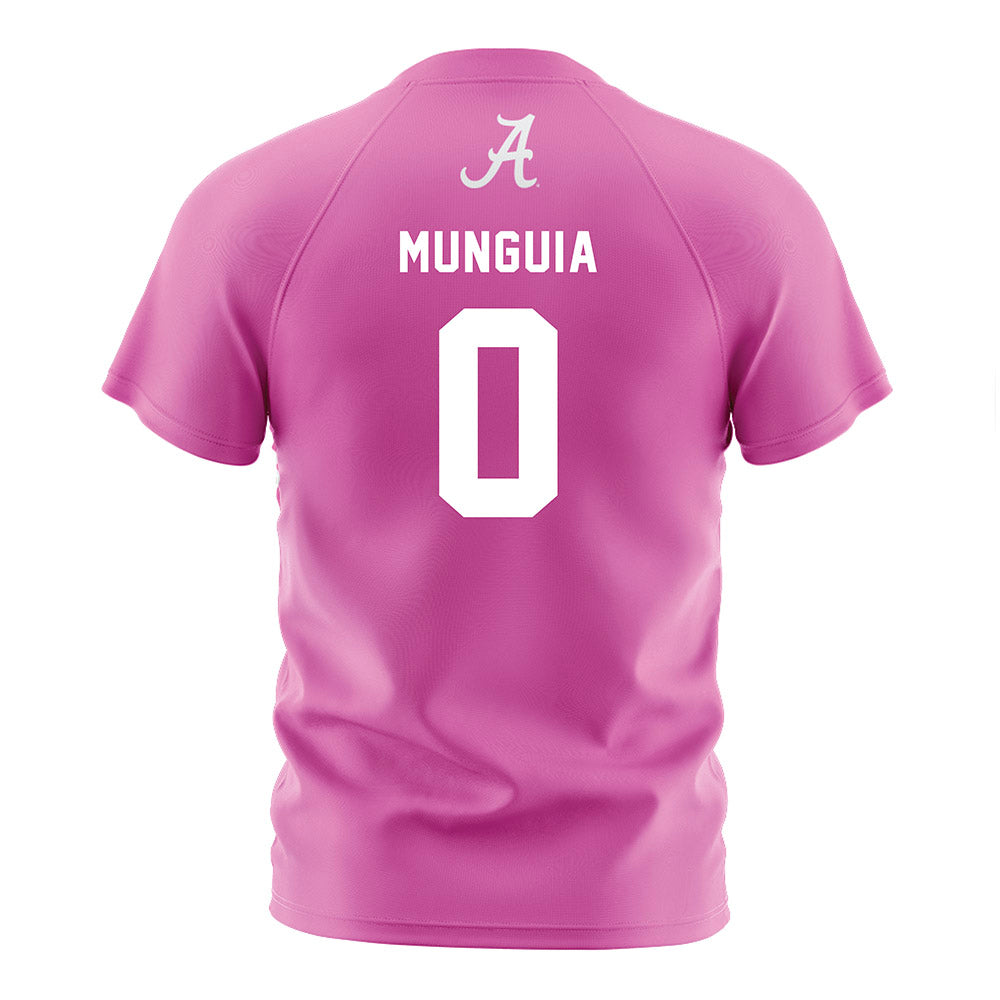 Alabama - NCAA Women's Soccer : Madi Munguia - Pink Soccer Jersey-1