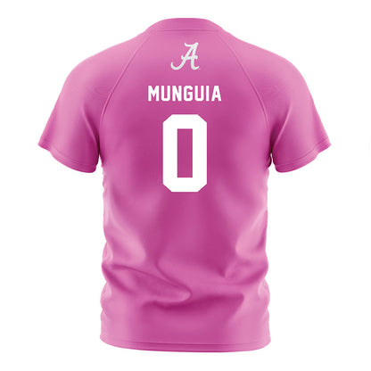 Alabama - NCAA Women's Soccer : Madi Munguia - Pink Soccer Jersey-1