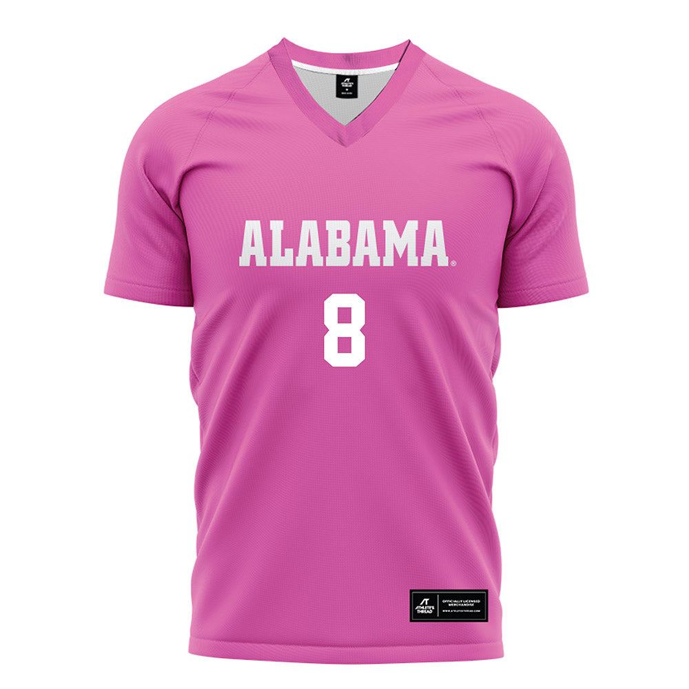 Alabama - NCAA Women's Soccer : Olivia Belcher - Pink Soccer Jersey-0