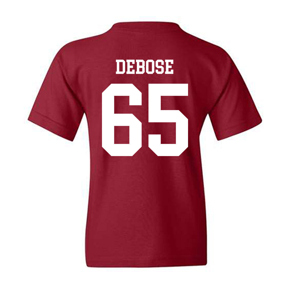 Alabama - NCAA Football : Micah DeBose - Classic Shersey Youth T-Shirt-2