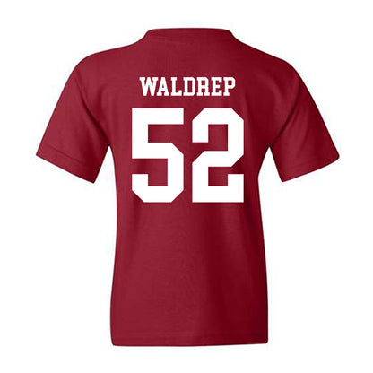 Alabama - NCAA Football : Mal Waldrep - Classic Shersey Youth T-Shirt-2