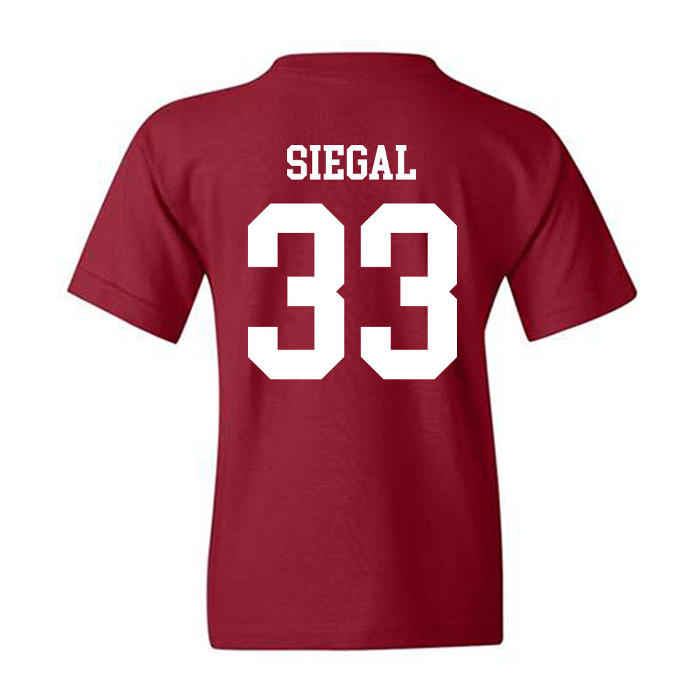 Alabama - NCAA Football : Bruce Siegal - Classic Shersey Youth T-Shirt-2