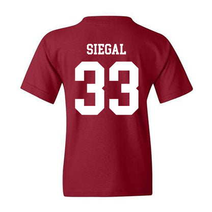 Alabama - NCAA Football : Bruce Siegal - Classic Shersey Youth T-Shirt-2