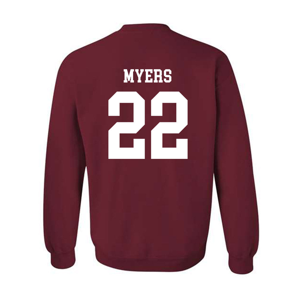 Alabama - NCAA Baseball : Braylon Myers - Classic Shersey Crewneck Sweatshirt-2