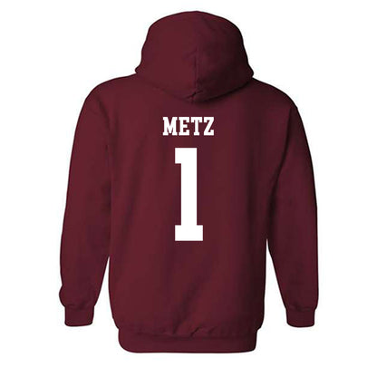 Alabama - NCAA Football : Luke Metz - Classic Shersey Hooded Sweatshirt-2