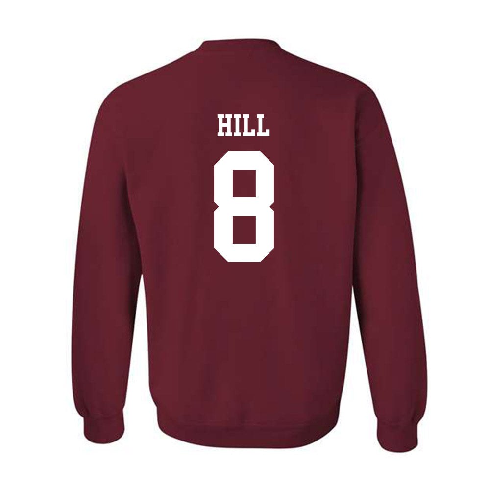 Alabama - NCAA Football : Justin Hill - Classic Shersey Crewneck Sweatshirt-2