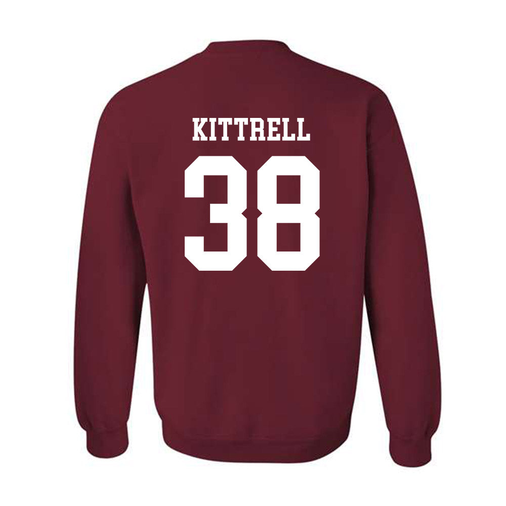 Alabama - NCAA Baseball : Zach Kittrell - Classic Shersey Crewneck Sweatshirt-2