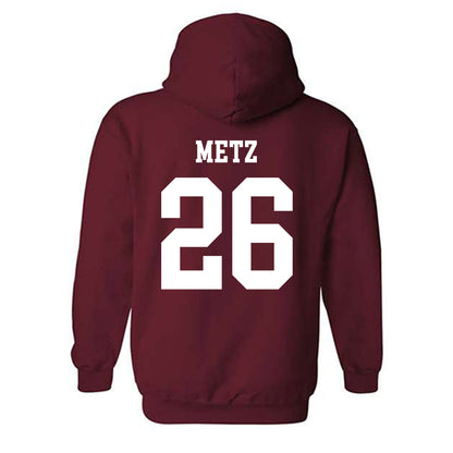 Alabama - NCAA Football : Luke Metz - Classic Shersey Hooded Sweatshirt-2