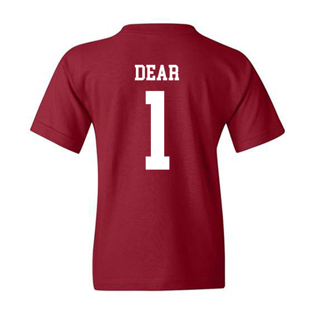 Alabama - NCAA Football : AK Dear - Classic Shersey Youth T-Shirt-3