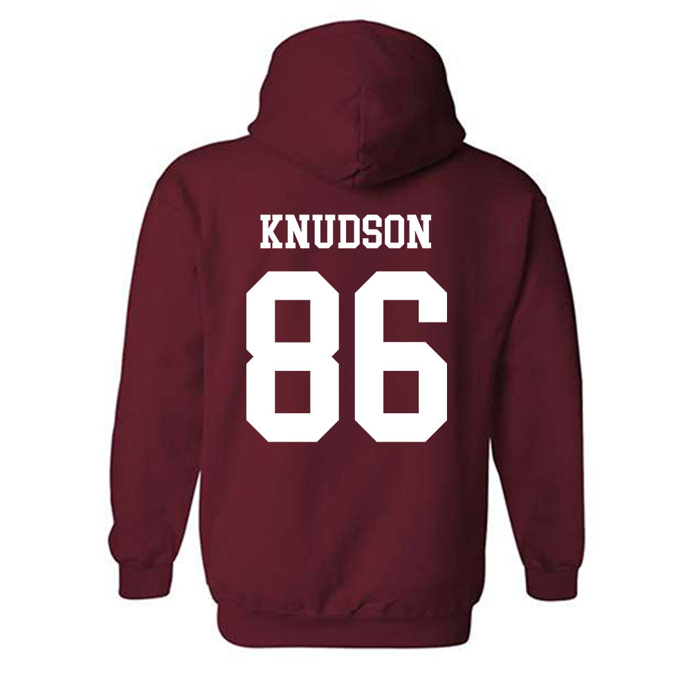 Alabama - NCAA Football : Peter Knudson - Classic Shersey Hooded Sweatshirt-3