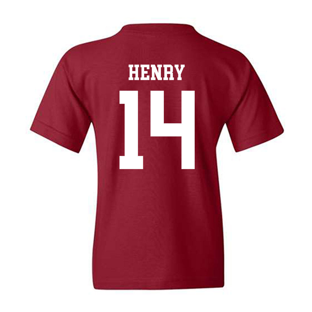 Alabama - NCAA Football : Fatutoa Henry - Classic Shersey Youth T-Shirt-2