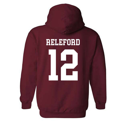 Alabama - NCAA Men's Basketball : Trevor Releford - Classic Shersey Hooded Sweatshirt-2