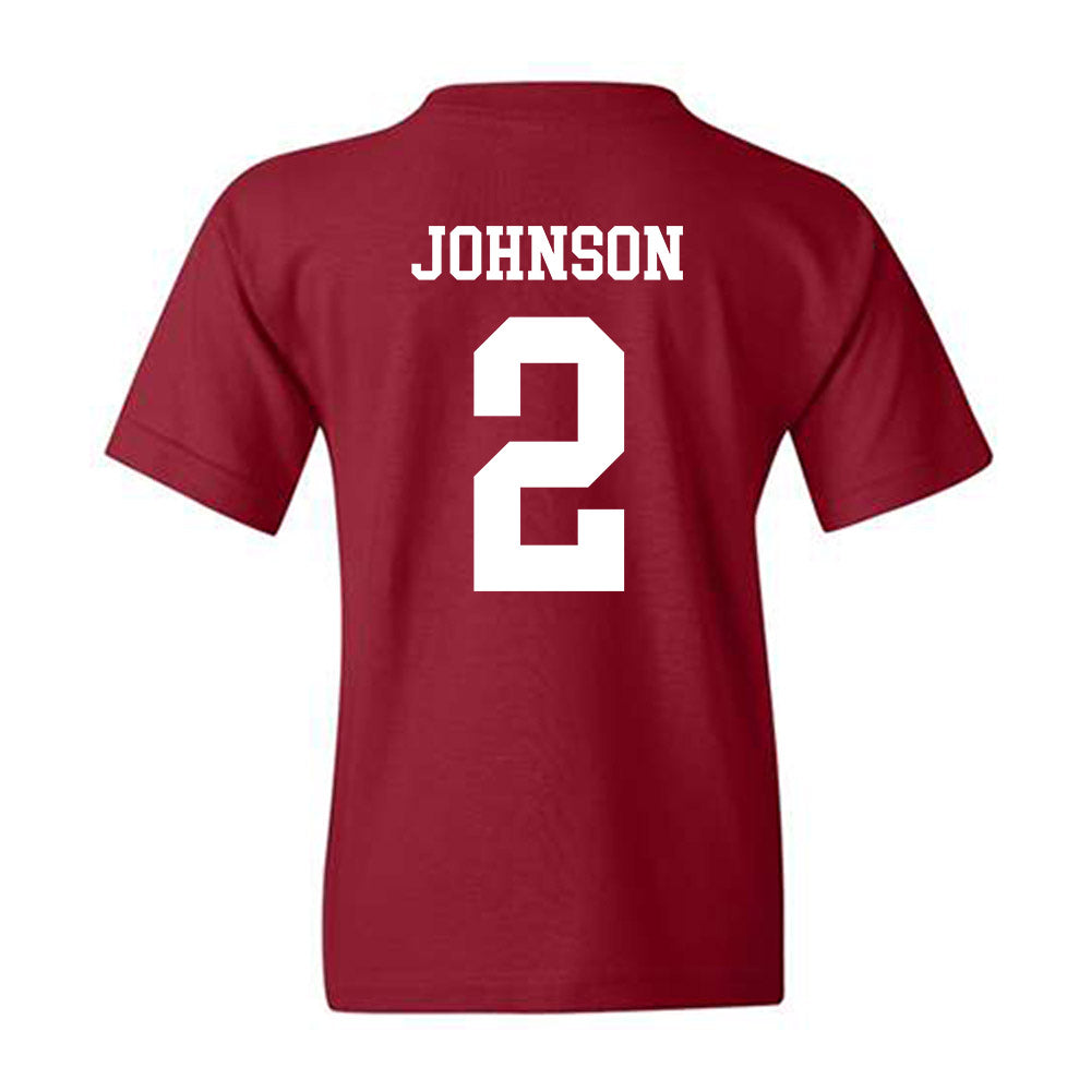 Alabama - NCAA Football : Duke Johnson - Classic Shersey Youth T-Shirt-2