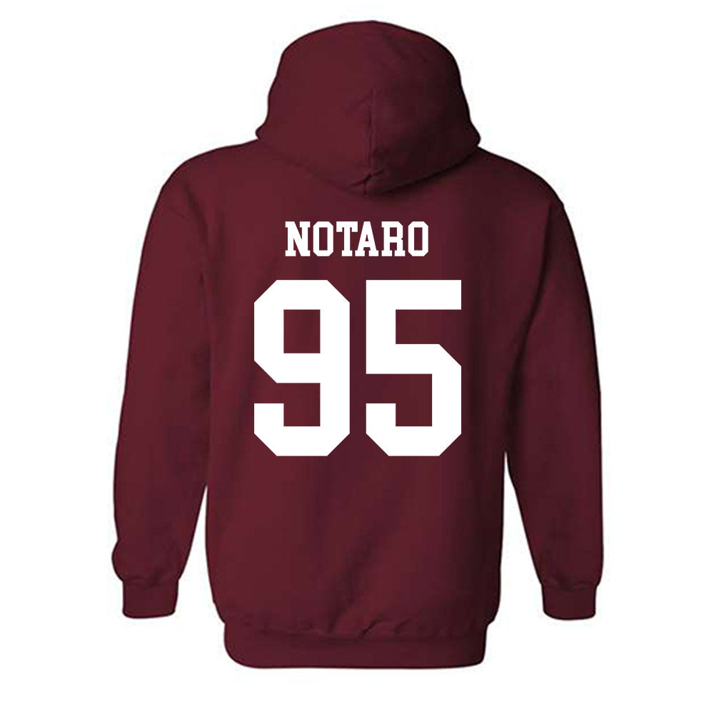 Alabama - NCAA Football : Peter Notaro - Classic Shersey Hooded Sweatshirt-3