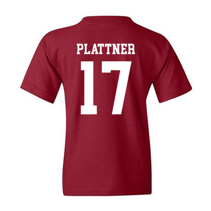 Alabama - NCAA Baseball : Will Plattner - Classic Shersey Youth T-Shirt-3