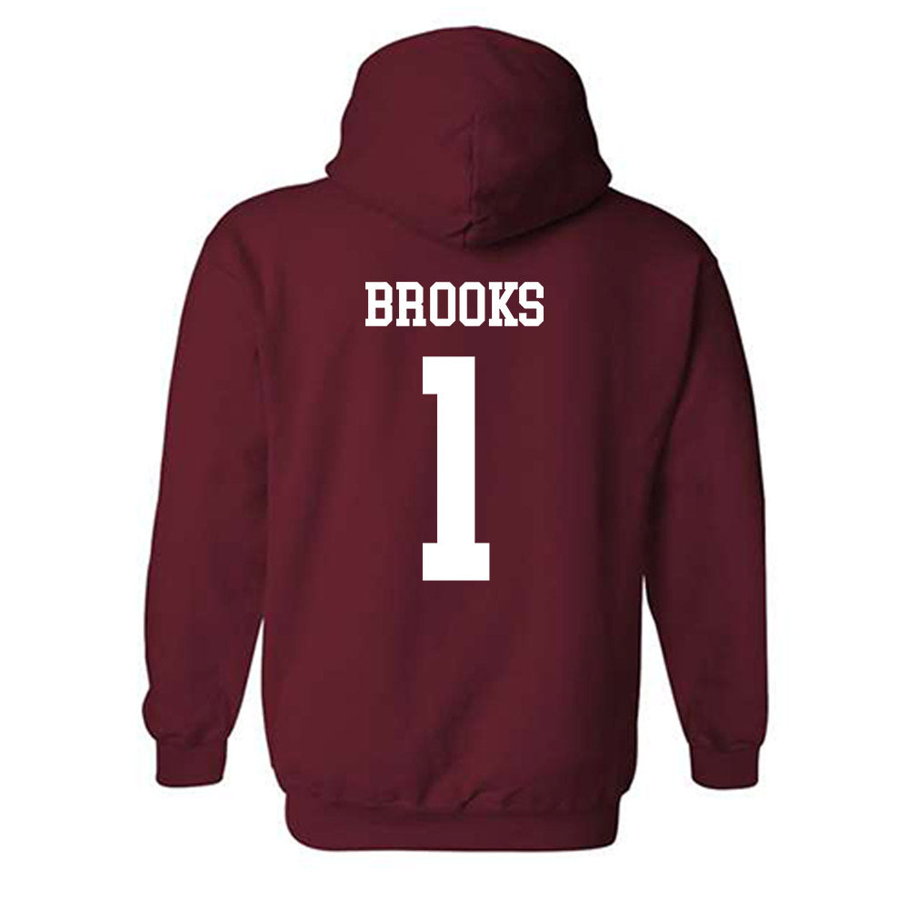 Alabama - NCAA Football : Lotzeir Brooks - Classic Shersey Hooded Sweatshirt-2