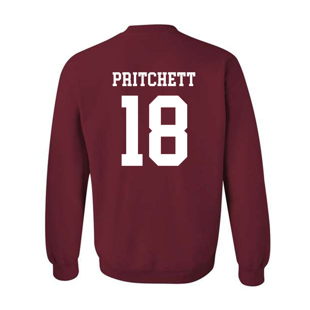Alabama - NCAA Football : Marshall Pritchett - Classic Shersey Crewneck Sweatshirt-3