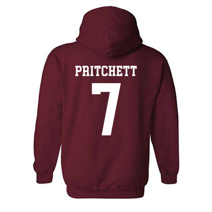 Alabama - NCAA Football : Marshall Pritchett - Classic Shersey Hooded Sweatshirt-2