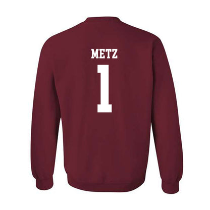 Alabama - NCAA Football : Luke Metz - Classic Shersey Crewneck Sweatshirt-3