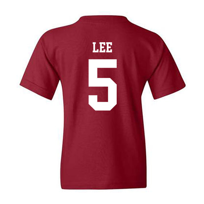 Alabama - NCAA Football : Dijon Lee - Classic Shersey Youth T-Shirt-2