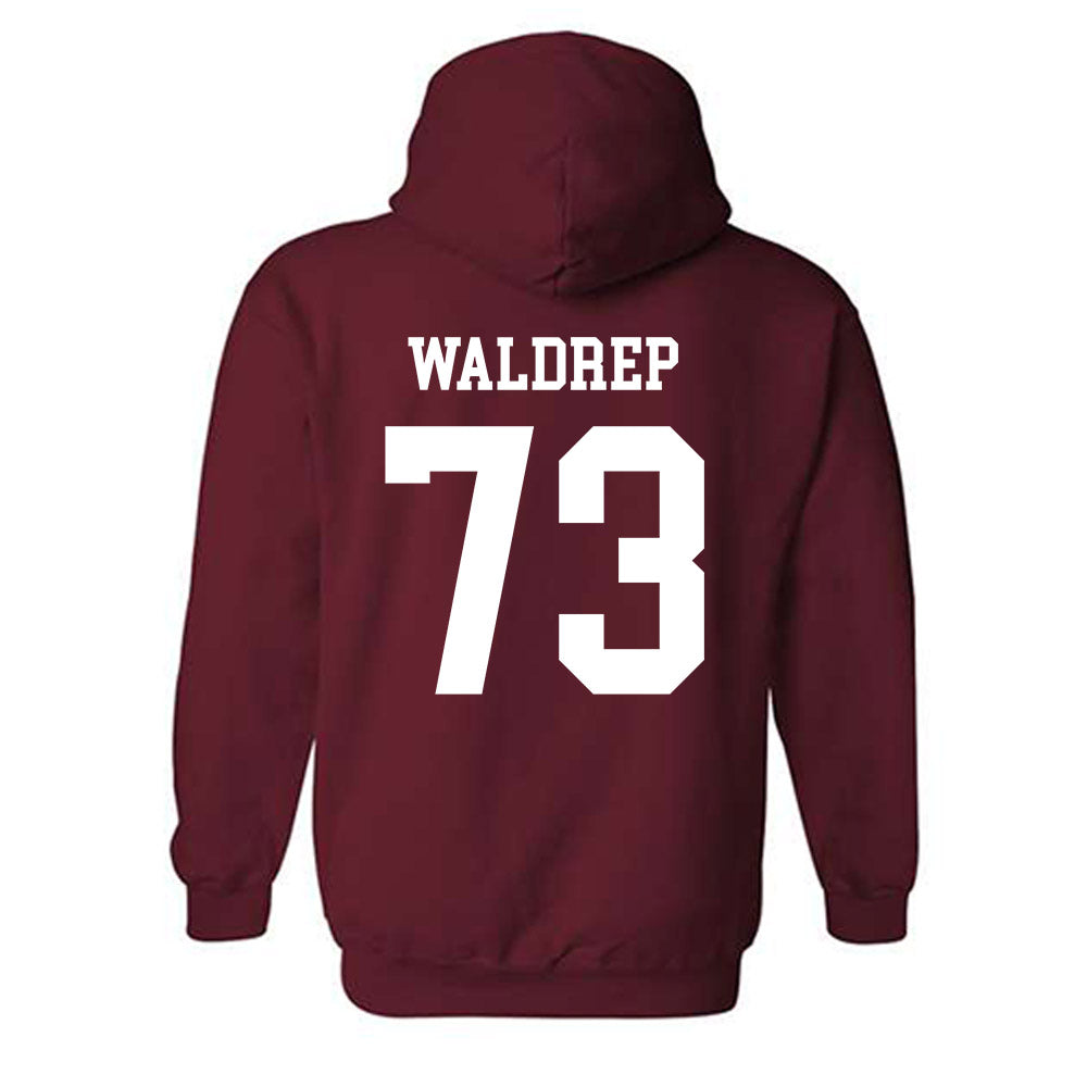Alabama - NCAA Football : Mal Waldrep - Classic Shersey Hooded Sweatshirt-3