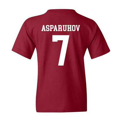 Alabama - NCAA Football : Alex Asparuhov - Classic Shersey Youth T-Shirt-3
