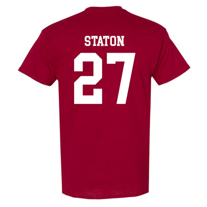 Alabama - NCAA Baseball : Garrett Staton - Classic Shersey T-Shirt-2
