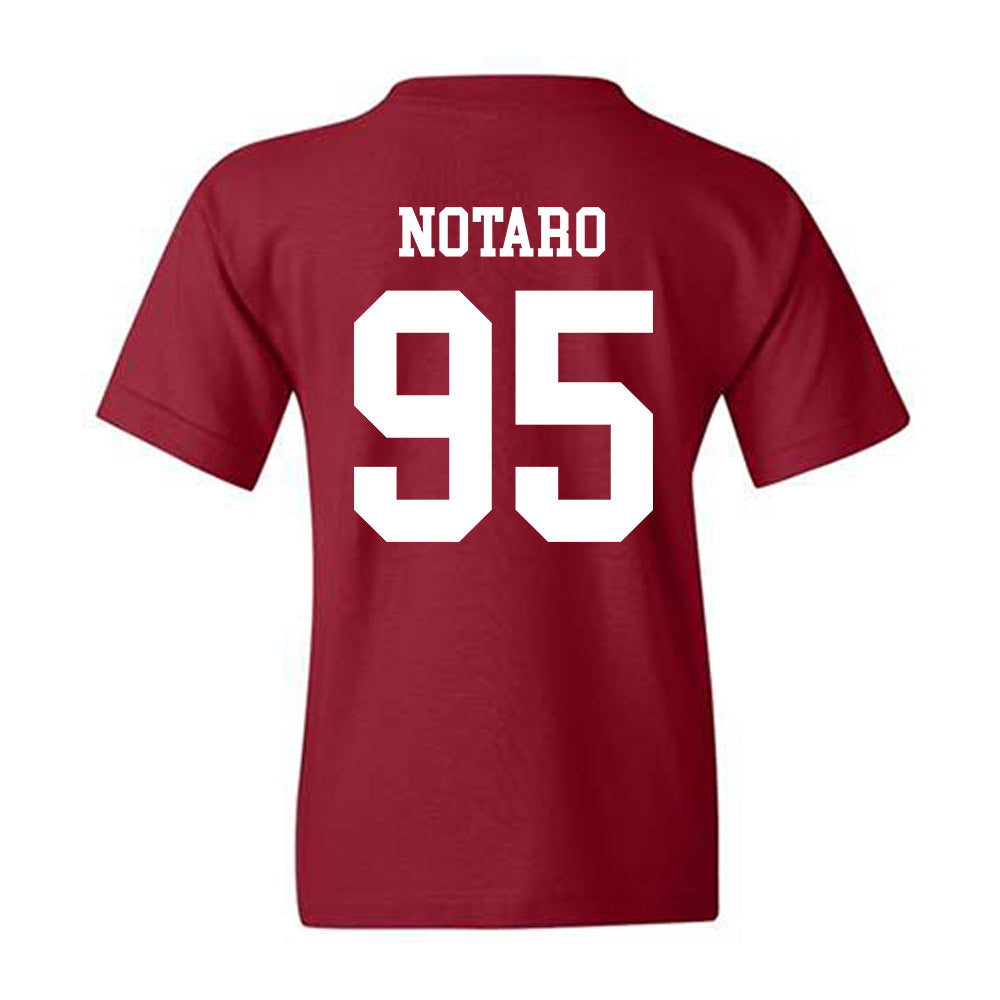 Alabama - NCAA Football : Peter Notaro - Classic Shersey Youth T-Shirt-3