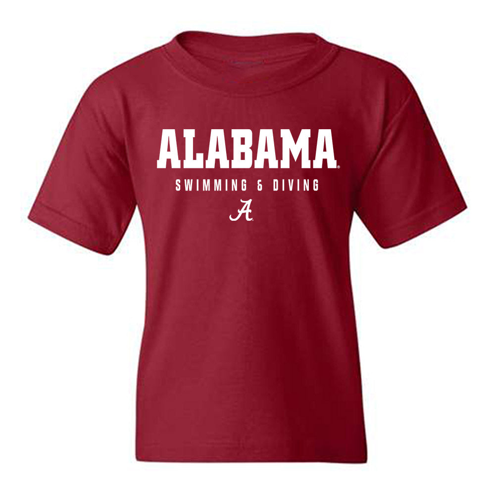 Alabama - NCAA Men's Swimming & Diving : Peter Edin - Classic Shersey Youth T-Shirt-1