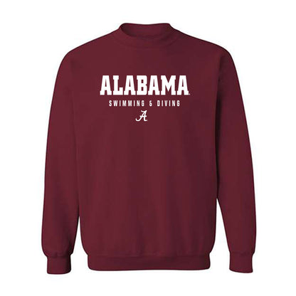 Alabama - NCAA Men's Swimming & Diving : Test Bama - Classic Shersey Crewneck Sweatshirt-0