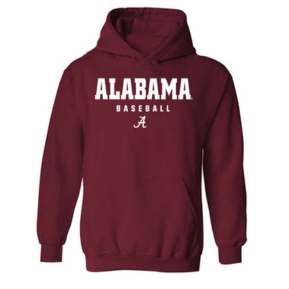 Alabama - NCAA Baseball : Egan Lowery - Classic Shersey Hooded Sweatshirt-1