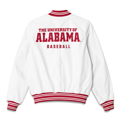 Alabama - NCAA Baseball : Garrett Staton - Bomber Jacket-3