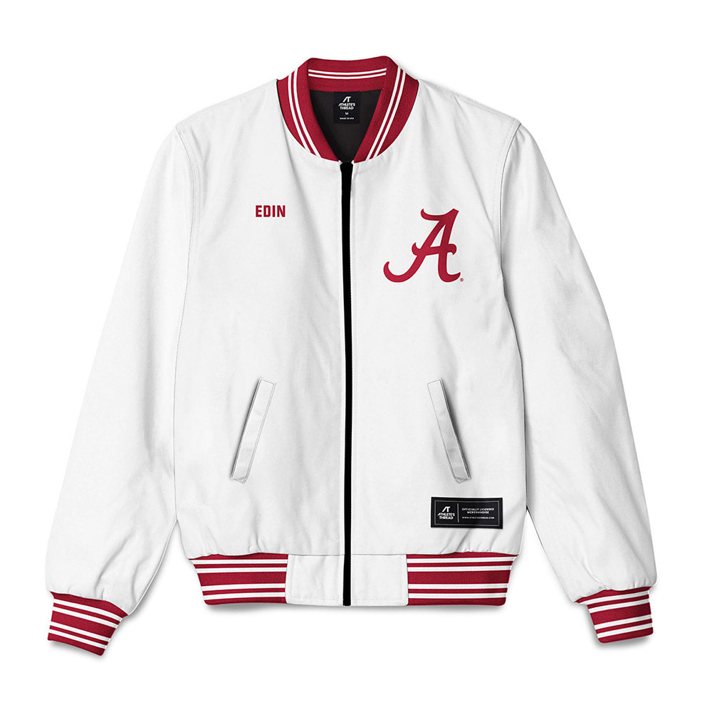 Alabama - NCAA Men's Swimming & Diving : Peter Edin - Bomber Jacket-0