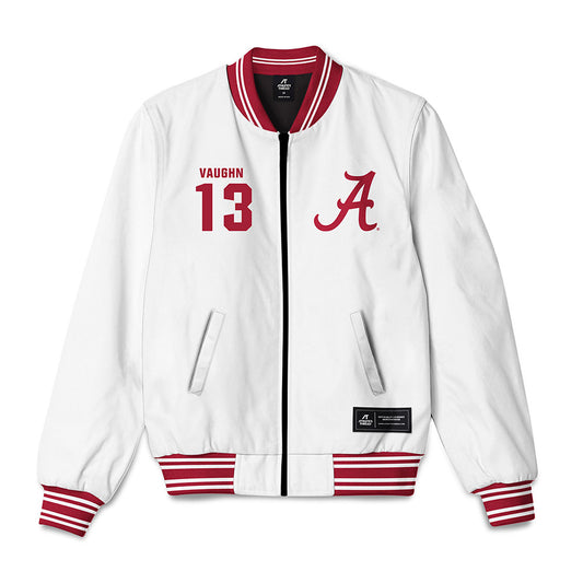 Alabama - NCAA Baseball : Luke Vaughn - Bomber Jacket-0