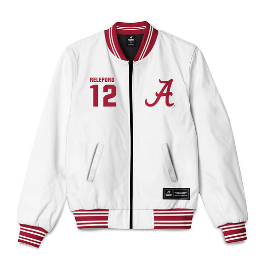 Alabama - NCAA Men's Basketball : Trevor Releford - Bomber Jacket-0