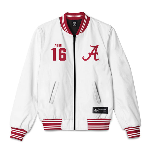 Alabama - NCAA Women's Volleyball : Sophie Agee - Bomber Jacket-0