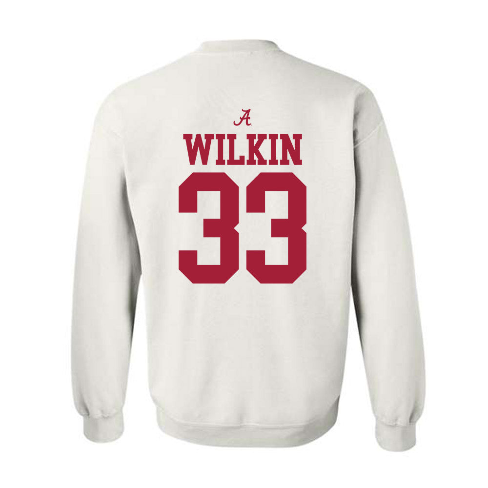 Alabama - NCAA Men's Basketball : Jonas Wilkin - Crewneck Sweatshirt-1