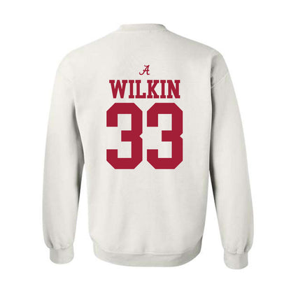 Alabama - NCAA Men's Basketball : Jonas Wilkin - Crewneck Sweatshirt-1