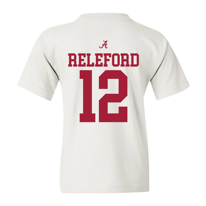 Alabama - NCAA Men's Basketball : Trevor Releford - Youth T-Shirt-1