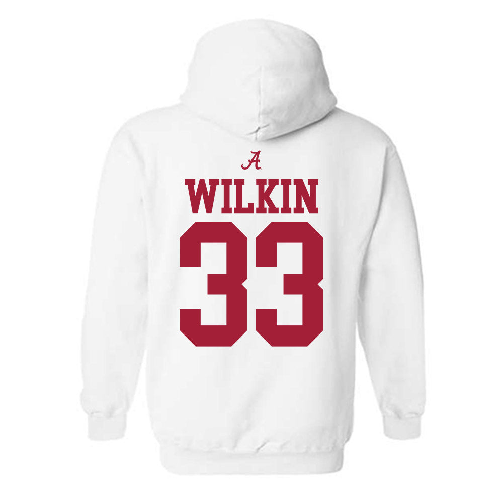 Alabama - NCAA Men's Basketball : Jonas Wilkin - Hooded Sweatshirt-1