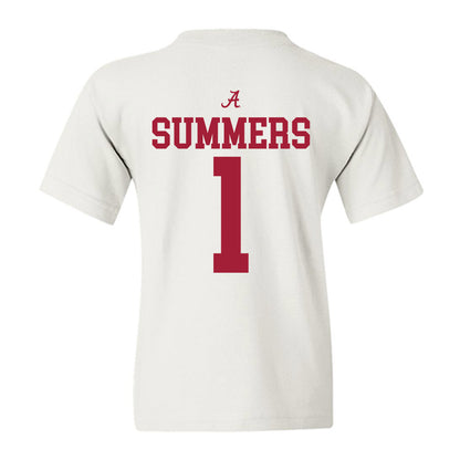 Alabama - NCAA Men's Basketball : Holly Summers - Youth T-Shirt-1