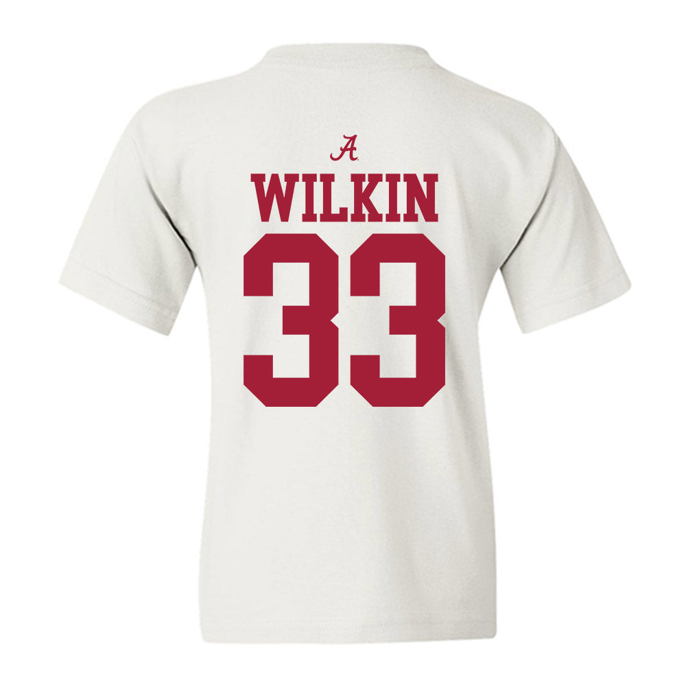 Alabama - NCAA Men's Basketball : Jonas Wilkin - Youth T-Shirt-1